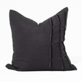 Niseko Yuki Bars Black Lounge Cushion 55 x 55cm — sold out