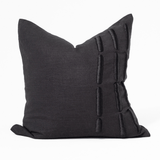 Niseko Yuki Bars Black Lounge Cushion 55 x 55cm
