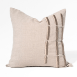 Niseko Yuki Bars Natural Lounge Cushion 55 x 55cm