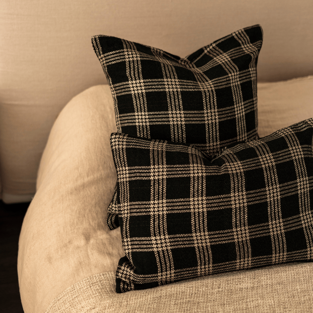 BHD HOME Noir Handwoven Cushion Cover