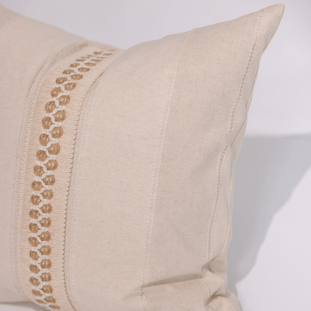 BHD HOME Nottingham handwoven Braid Cushion