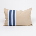 Outdoor Nautical Regent Stripe Blue and Beige Lumber — in stock, ready to ship