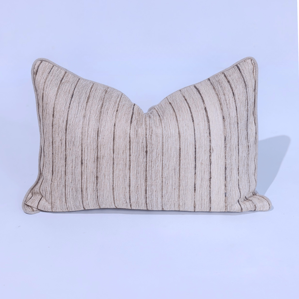 BHD HOME Reeding Handwoven Lumber Cushion