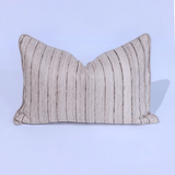 Reeding Handwoven Lumber Cushion