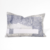 Ruins Silver Medium Lumbar Cushion 40 x 60cm