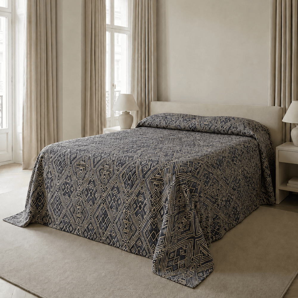 BHD HOME Shoowa Handwoven Bed Cover Limited Edition
