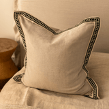 Sterling Braid Natural Euro Cushion 65 x 65cm