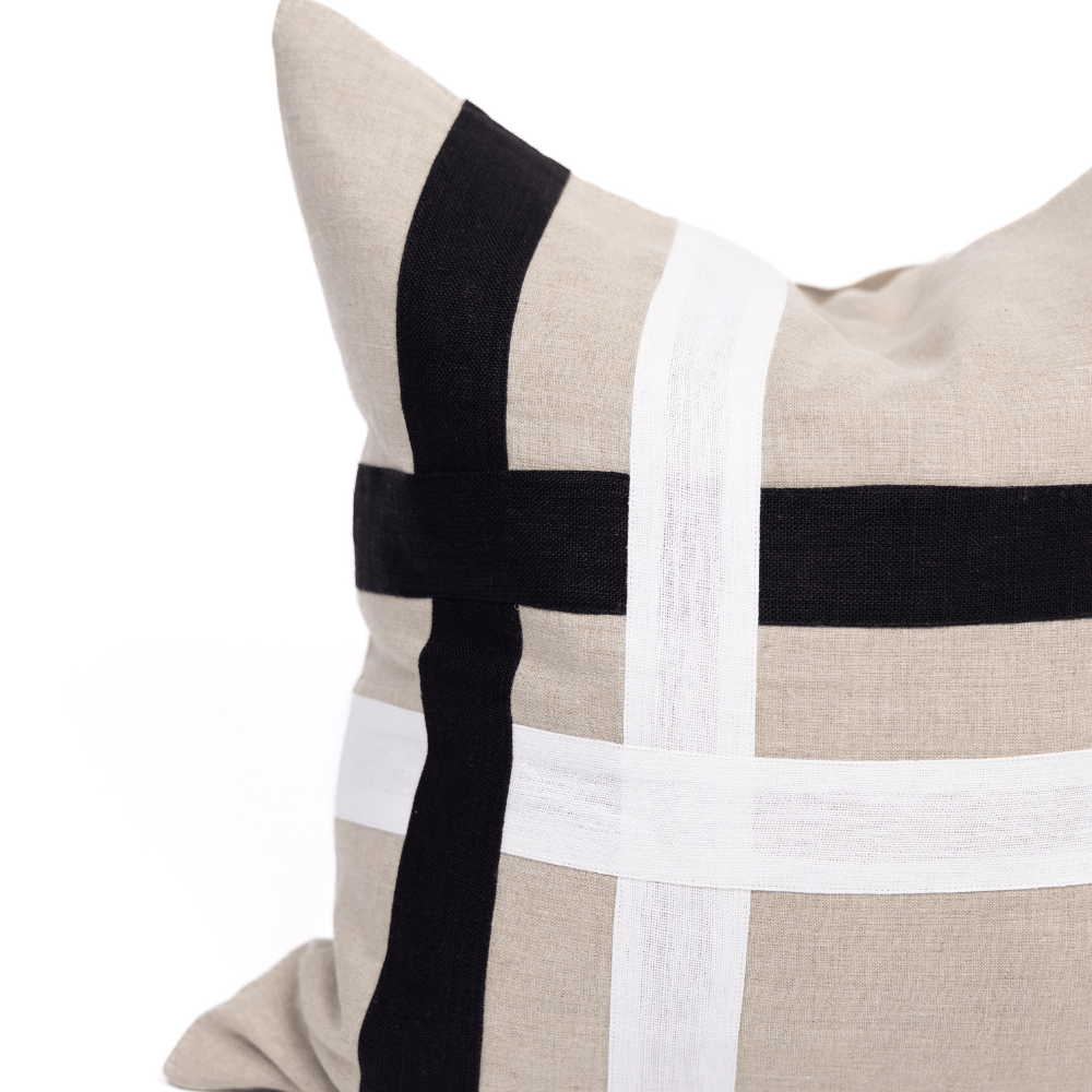 BHD HOME The Burleigh Natural Lounge Cushion 55 x 55cm