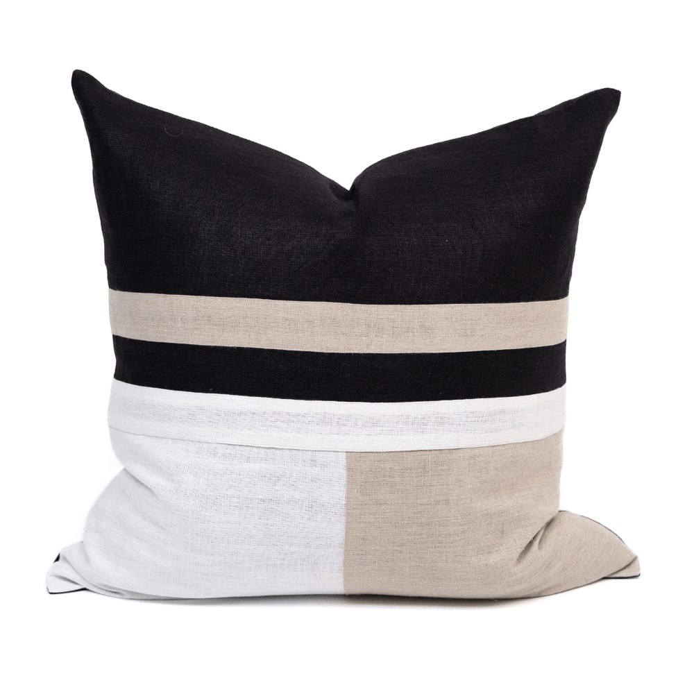 BHD HOME The Kirra Black Lounge Cushion 55 x 55cm