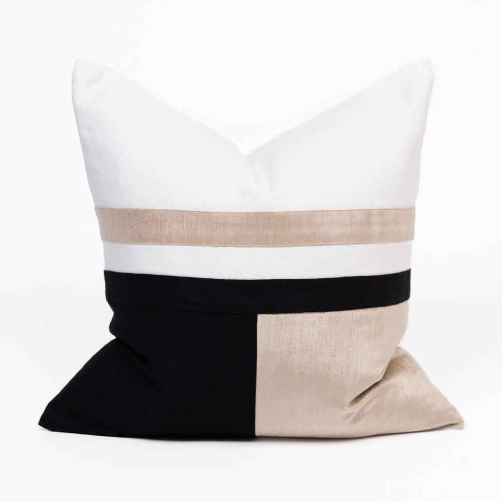 BHD HOME The Kirra White Lounge Cushion 55 x 55cm