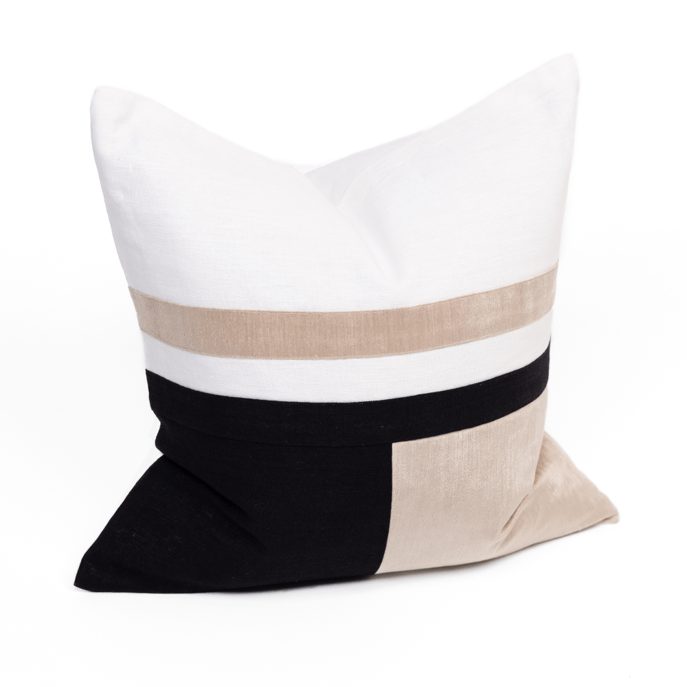 BHD HOME The Kirra White Lounge Cushion 55 x 55cm