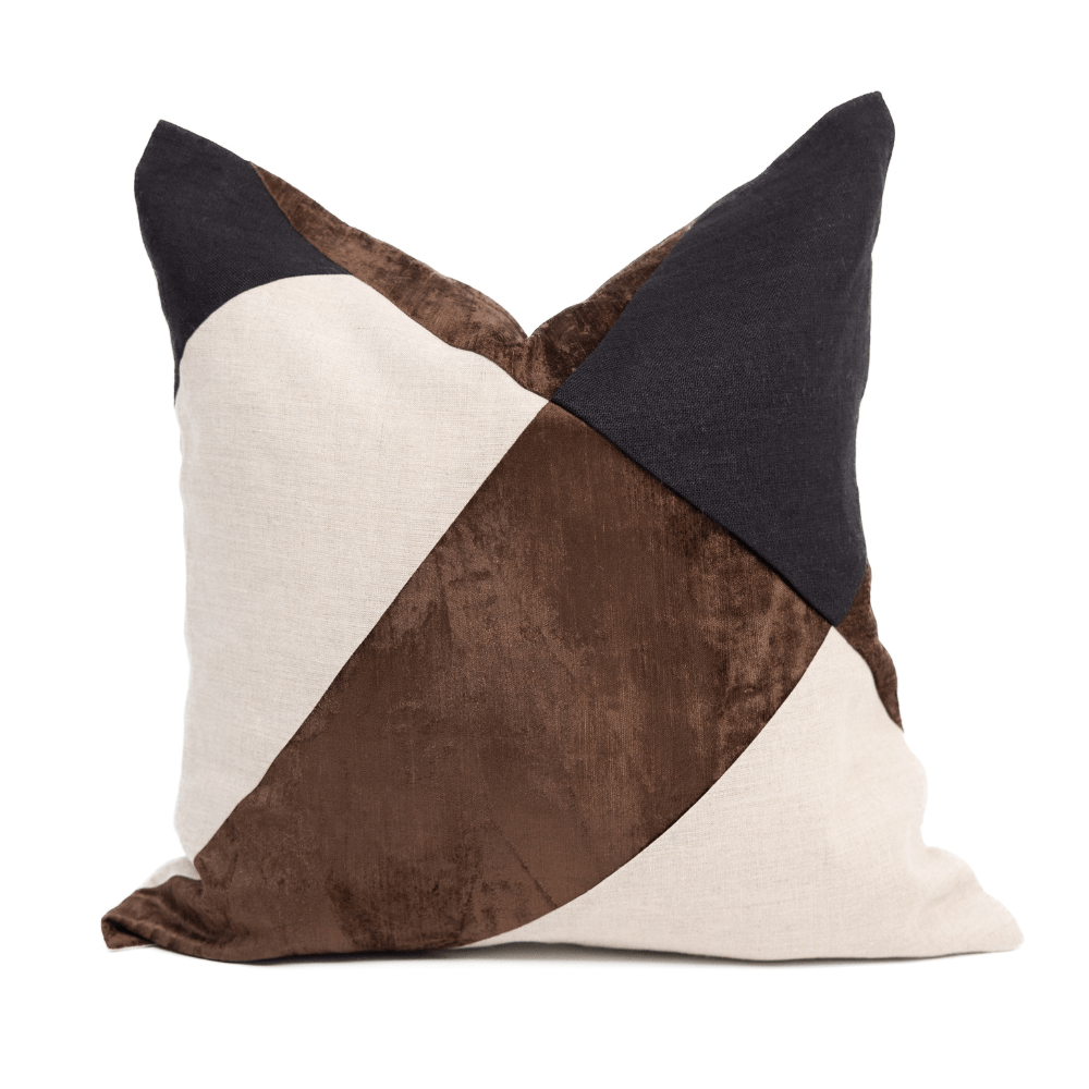 BHD HOME The Miami Chocolate Lounge Cushion 55 x 55cm