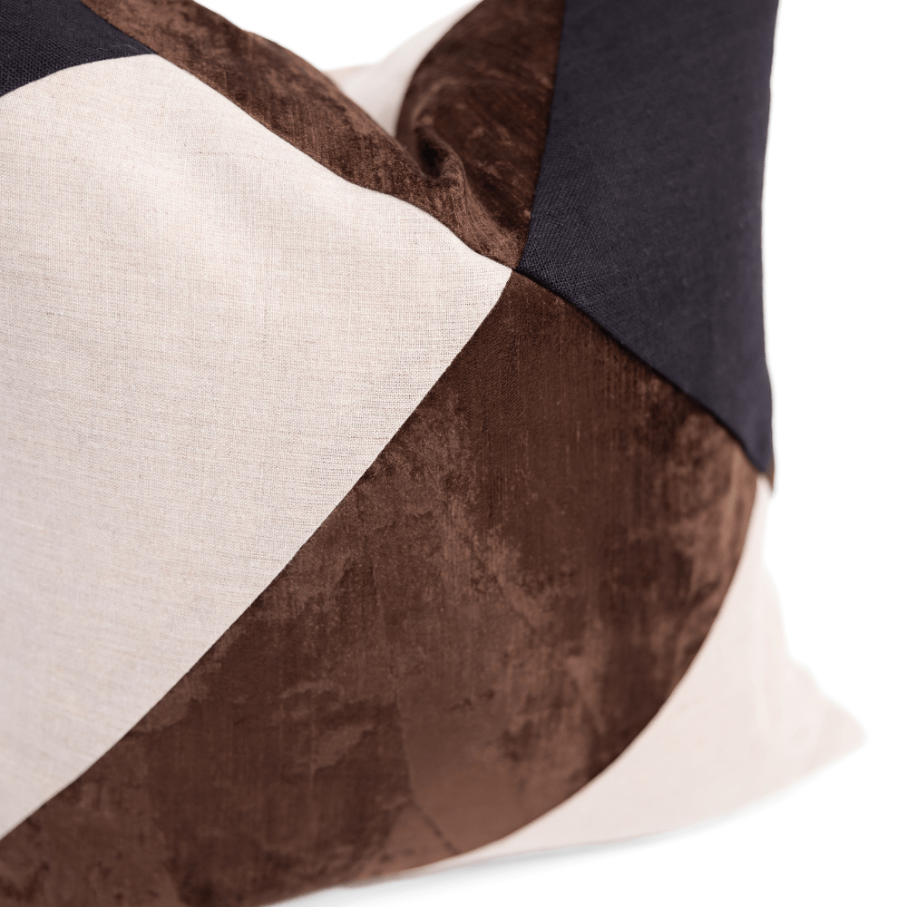 BHD HOME The Miami Chocolate Lounge Cushion 55 x 55cm