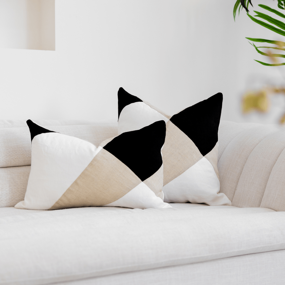 BHD HOME The Miami Natural Lounge Cushion 55 x 55cm
