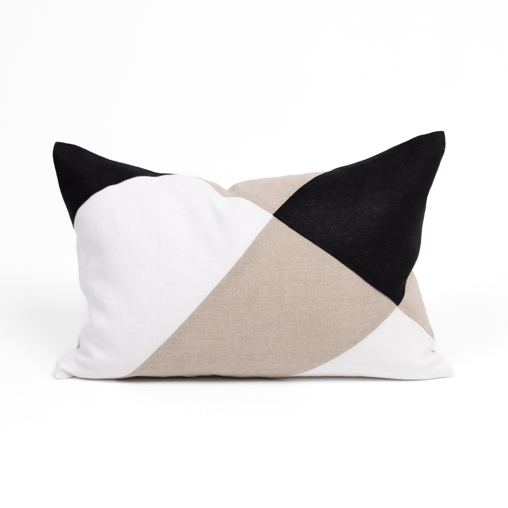 BHD HOME The Miami Natural Lumbar Cushion 40 x 60cm