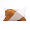 The Miami Toffee Bespoke Handmade Linen Lumbar Cushion — made to order, up to 30 days