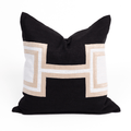 The Palm Beige Lounge Cushion 55 x 55cm — made to order, up to 30 days