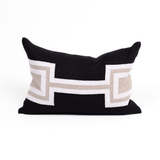 The Palm Natural Bespoke Handmade Linen Lumbar Cushion