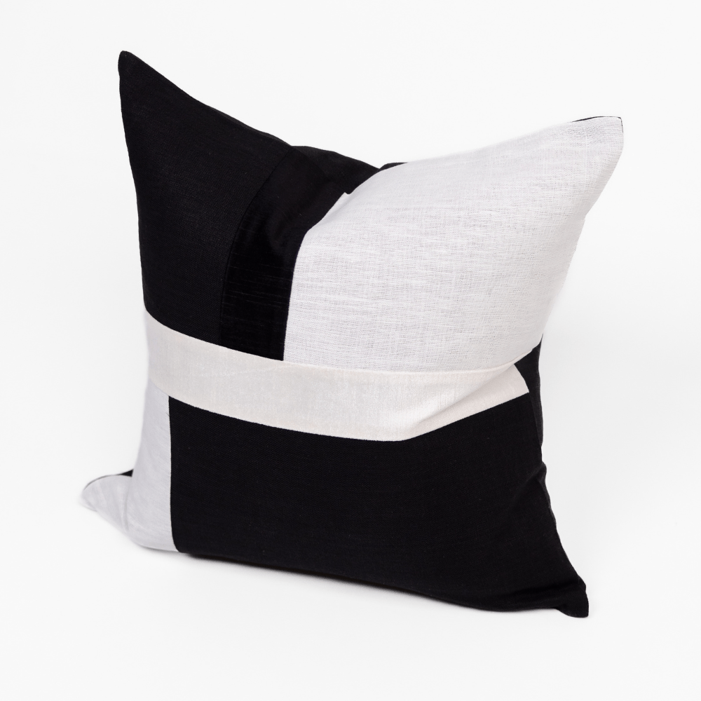 BHD HOME The Talle Black Lounge Cushion 55 x 55cm