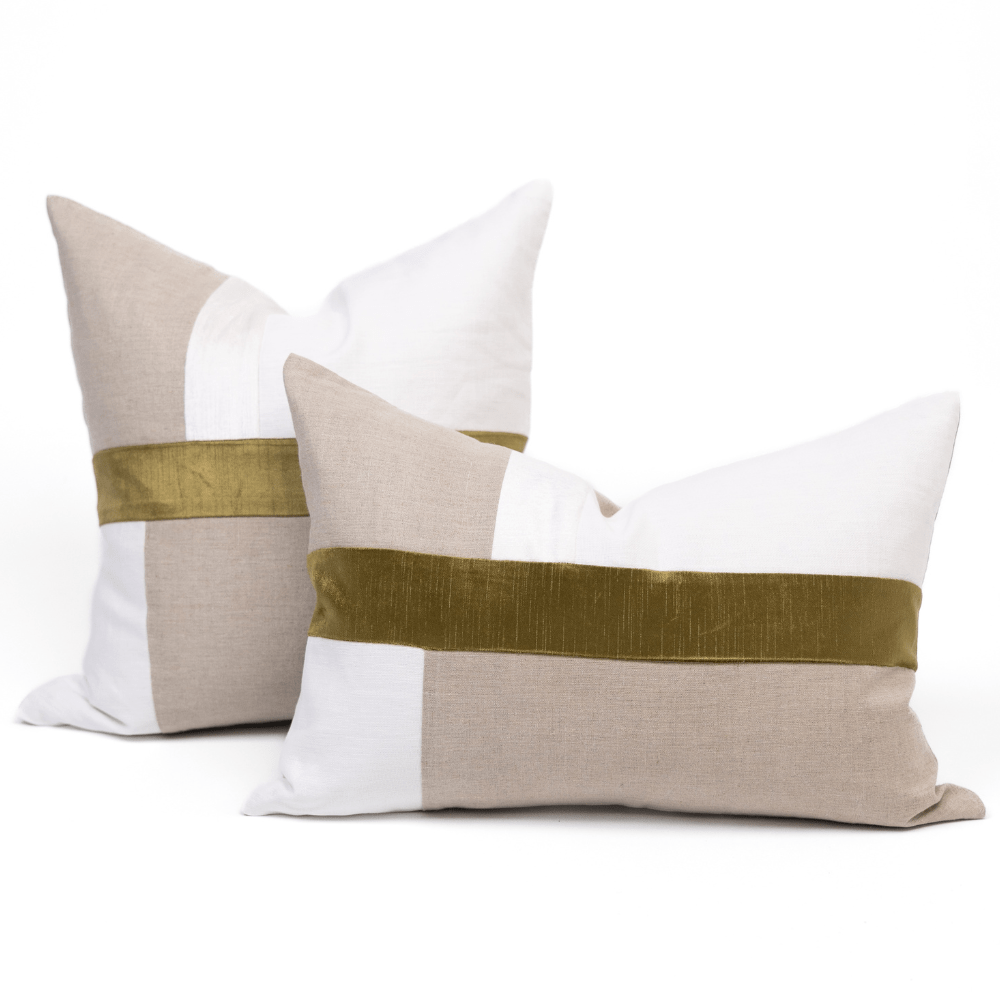 BHD HOME The Talle Gold Lumbar Cushion 40 x 60cm
