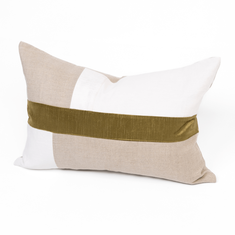 BHD HOME The Talle Gold Lumbar Cushion 40 x 60cm