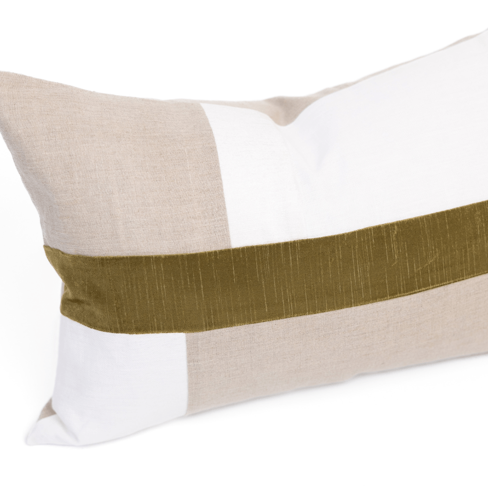 BHD HOME The Talle Gold Lumbar Cushion 40 x 60cm