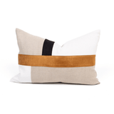 The Talle Toffee Bespoke Handmade Linen Lumbar Cushion