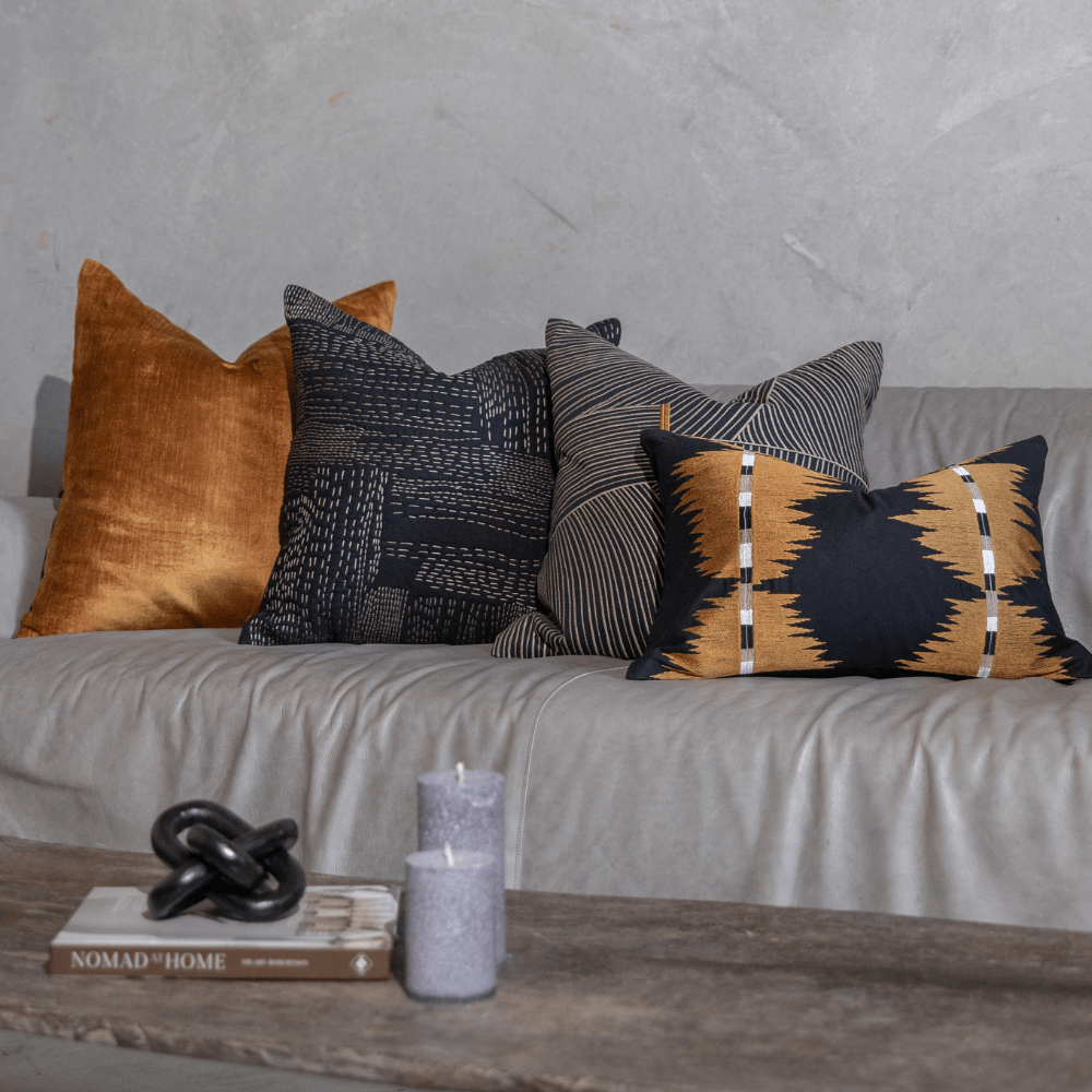 BHD HOME Velvet Toffee Euro Cushion 65 x 65cm