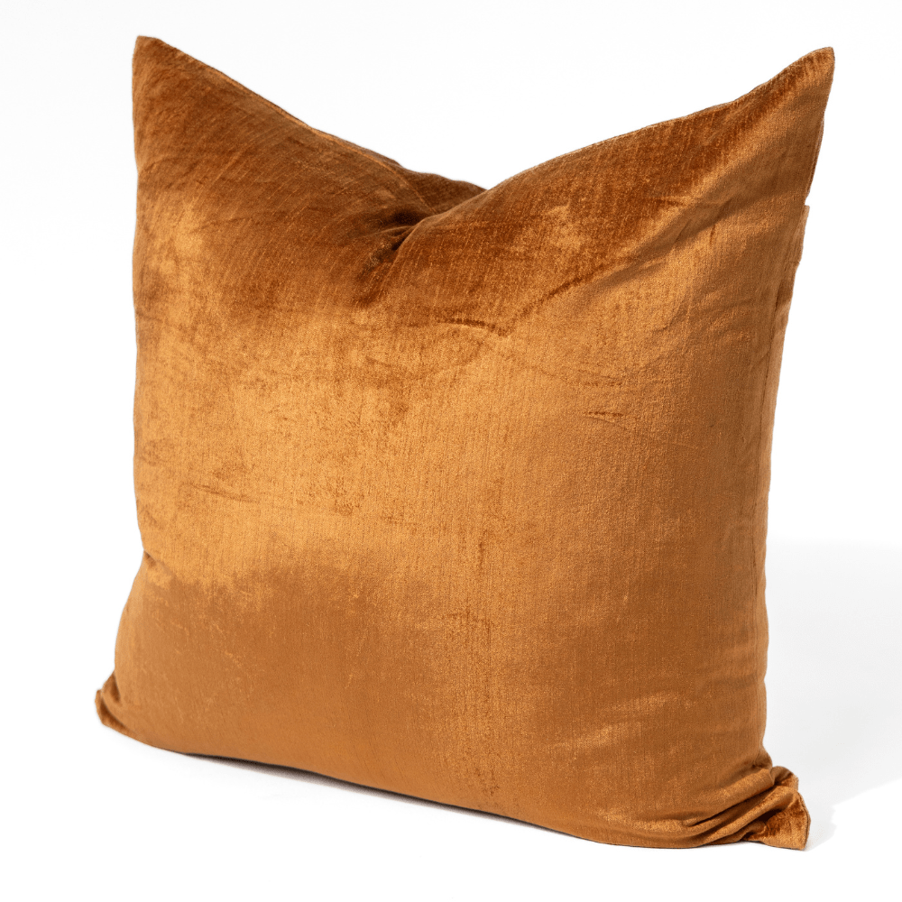 BHD HOME Velvet Toffee Euro Cushion 65 x 65cm