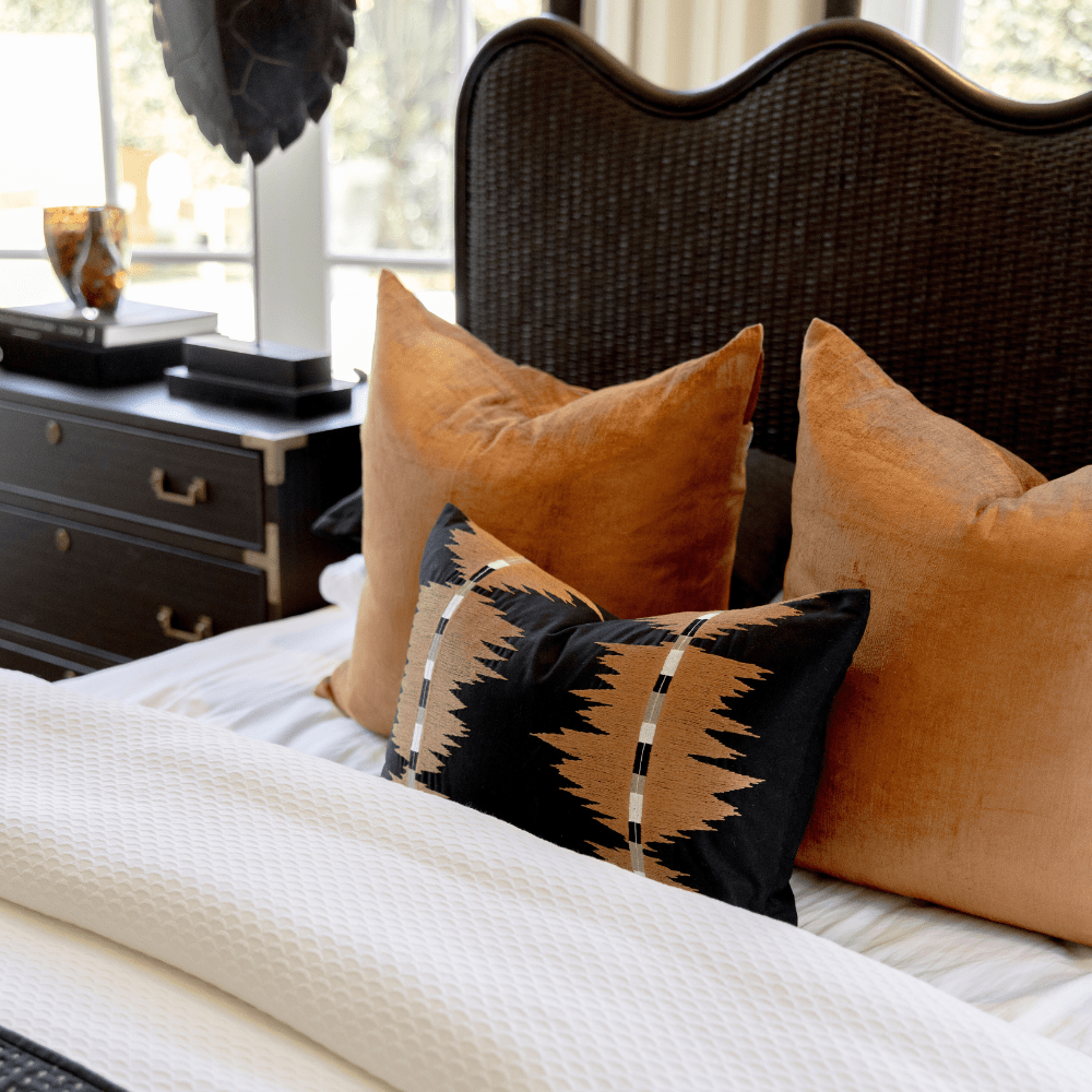BHD HOME Velvet Toffee Euro Cushion 65 x 65cm