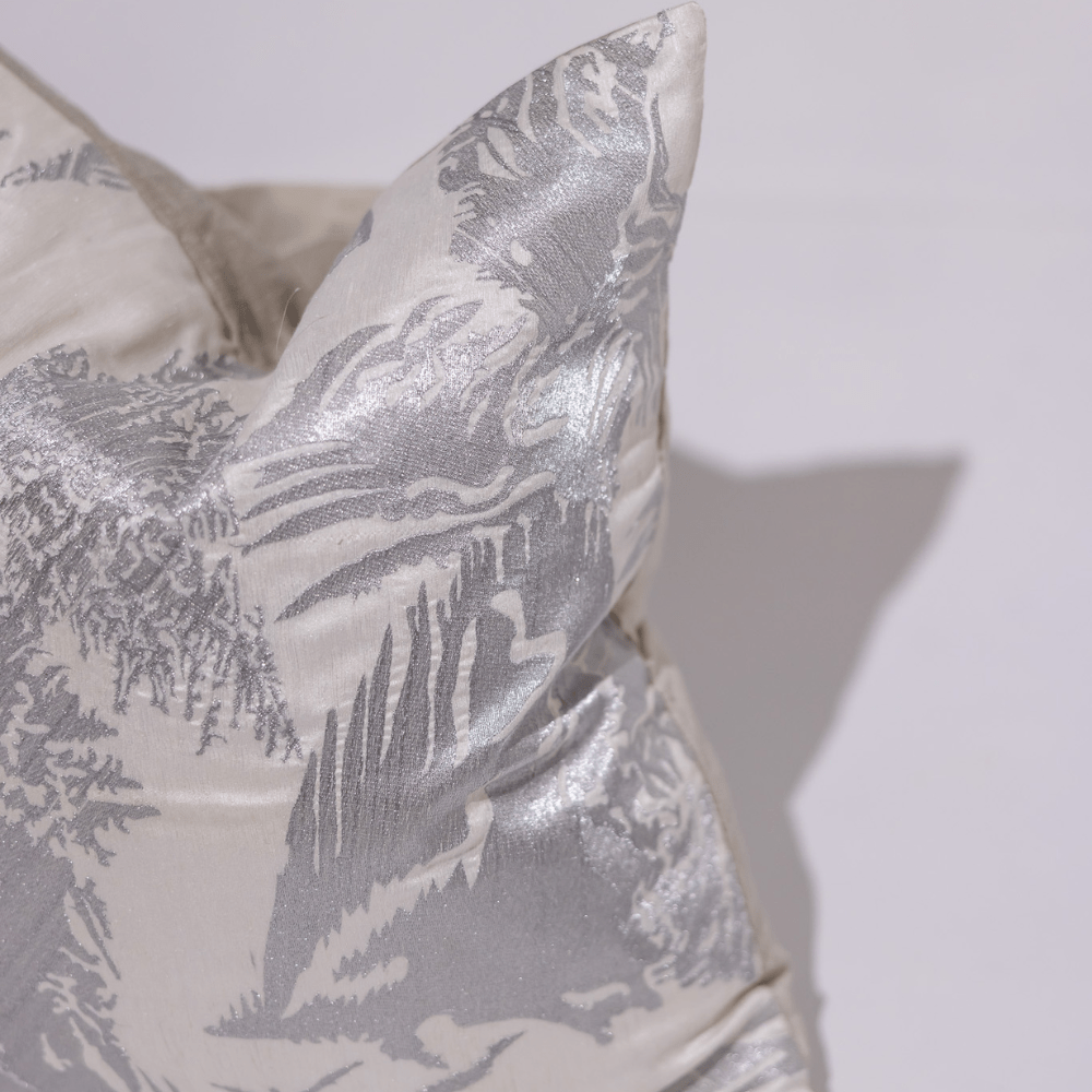 BHD HOME Weave Clearance Disc Silver Fern Lounge 55 x 55cm