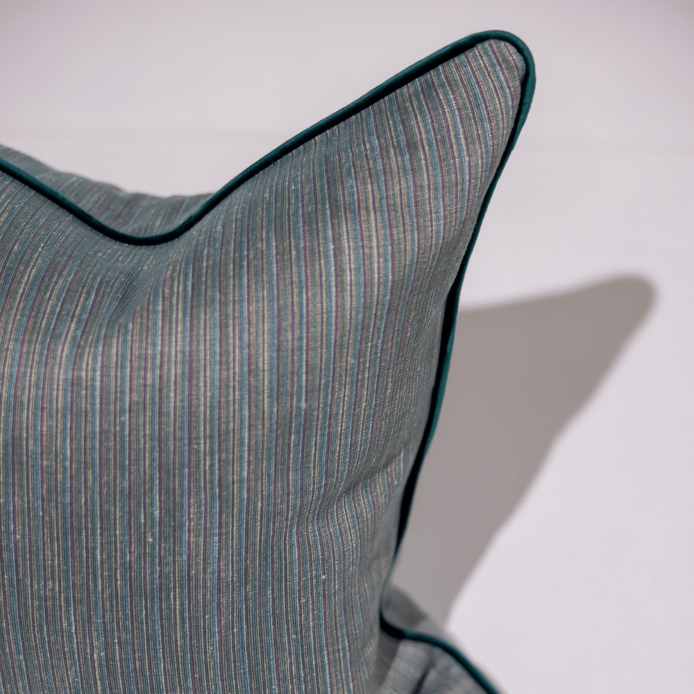 BHD HOME Weave Clearance Weave Blue Lounge Cushion 55 x 55cm