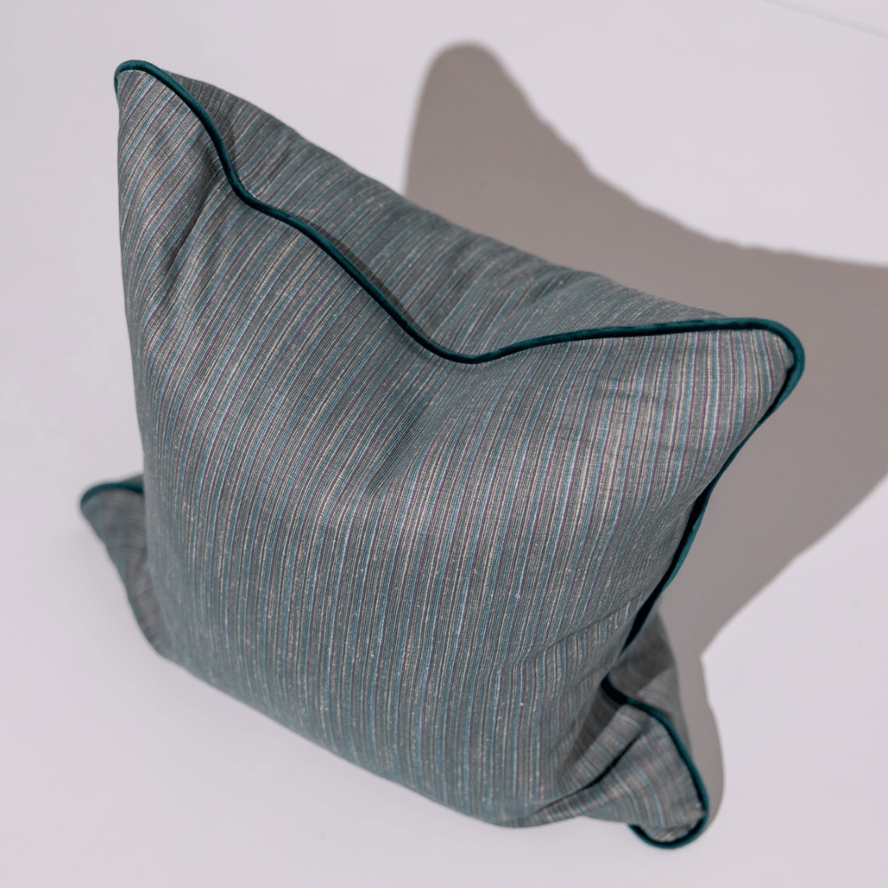 BHD HOME Weave Clearance Weave Blue Lounge Cushion 55 x 55cm