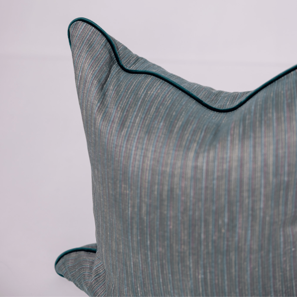 BHD HOME Weave Clearance Weave Blue Lounge Cushion 55 x 55cm