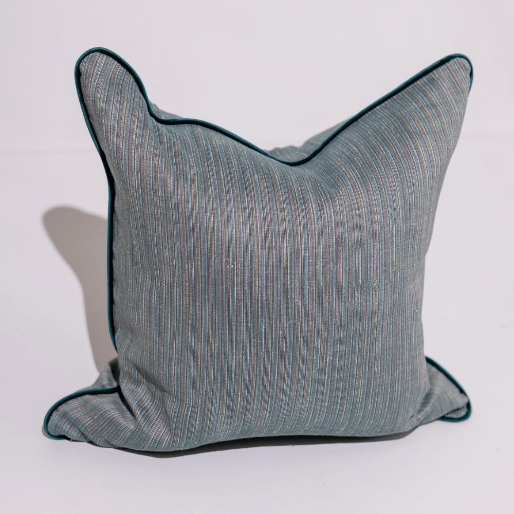 BHD HOME Weave Clearance Weave Blue Lounge Cushion 55 x 55cm