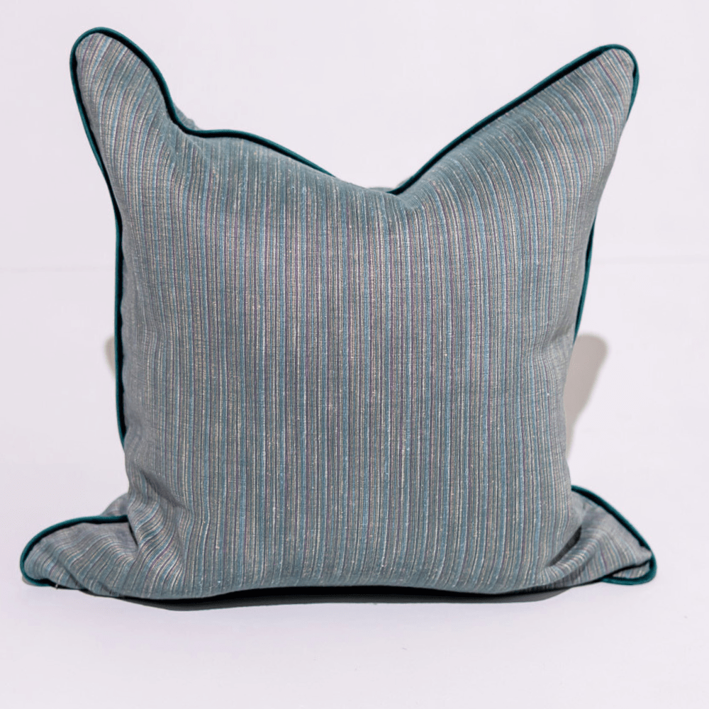 BHD HOME Weave Clearance Weave Blue Lounge Cushion 55 x 55cm