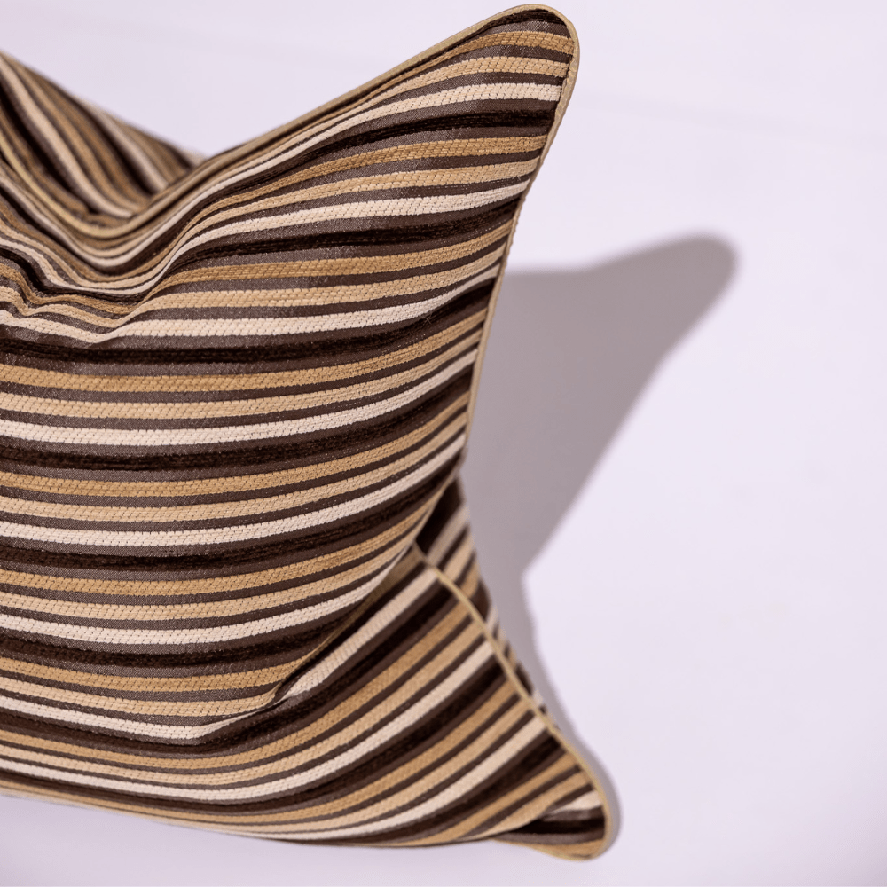 BHD HOME Weave Clearance Weave Choc Lines  55 x 55cm