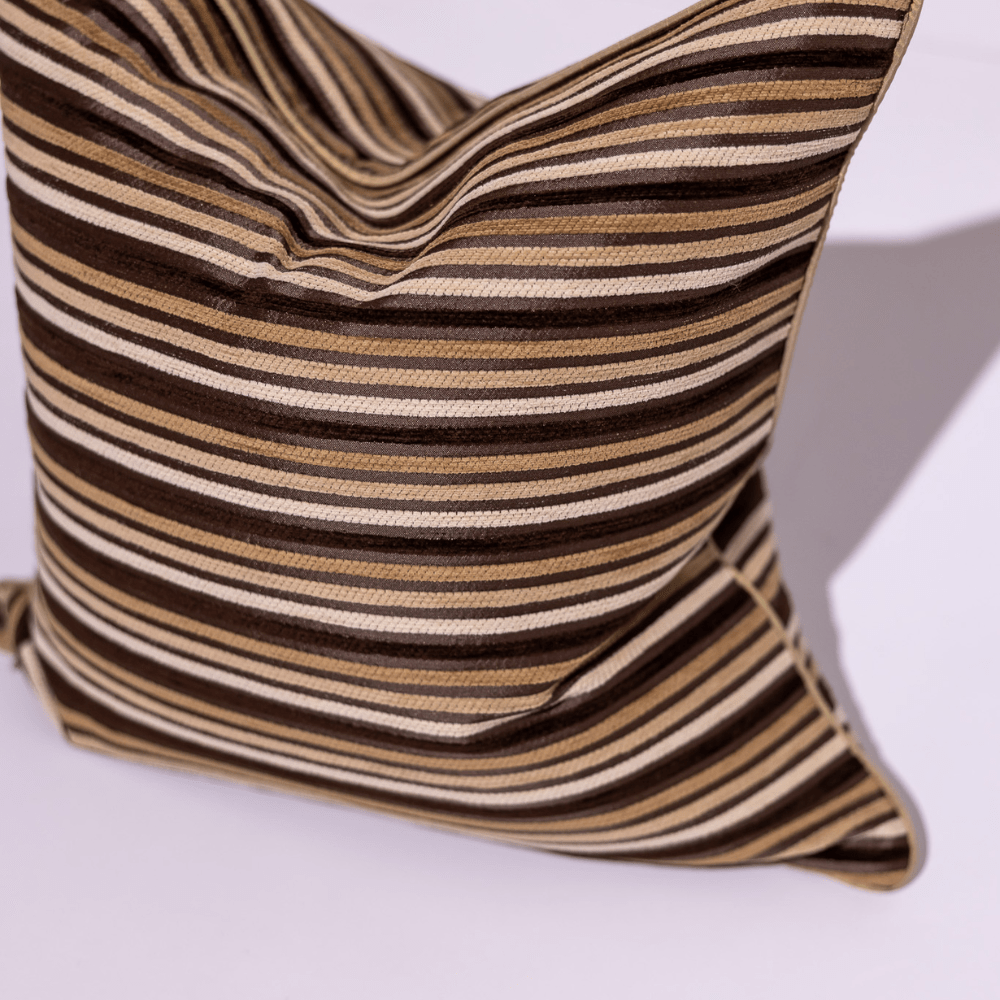 BHD HOME Weave Clearance Weave Choc Lines  55 x 55cm