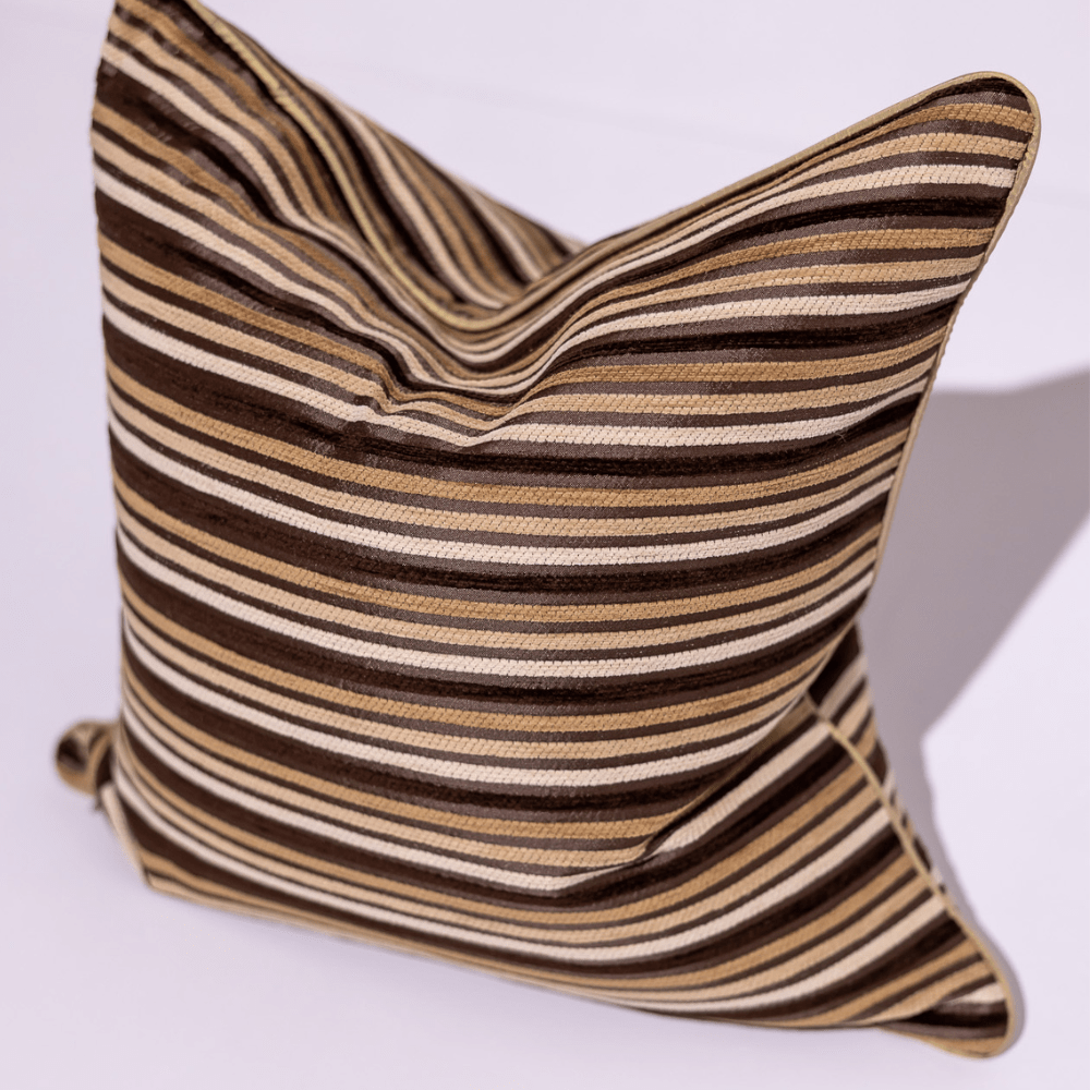 BHD HOME Weave Clearance Weave Choc Lines  55 x 55cm