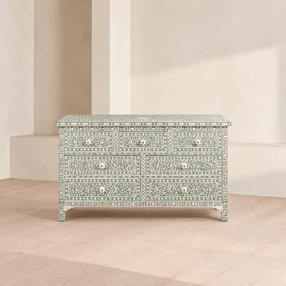 Tantra Furniture Juan Bone Inlay Chest of Drawers