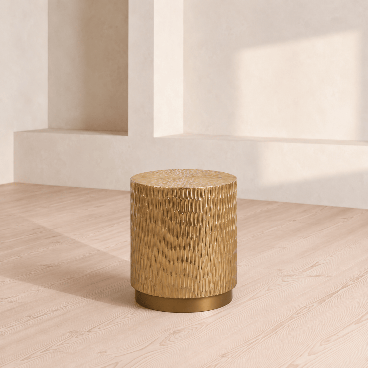 Tantra Furniture Kate Brass Clad Side Table