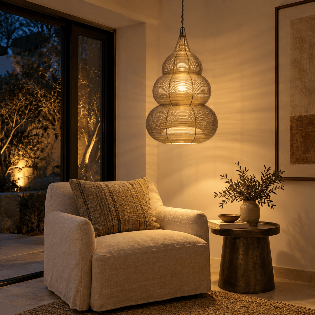 Tantra Pendant Alladin Two Tier Pendant Light
