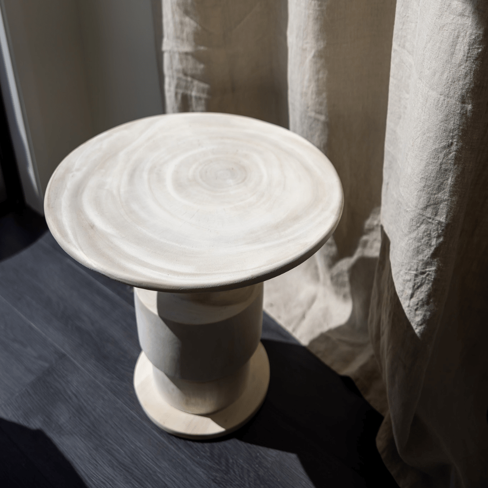 Tantra Stepped Bleach Side Table