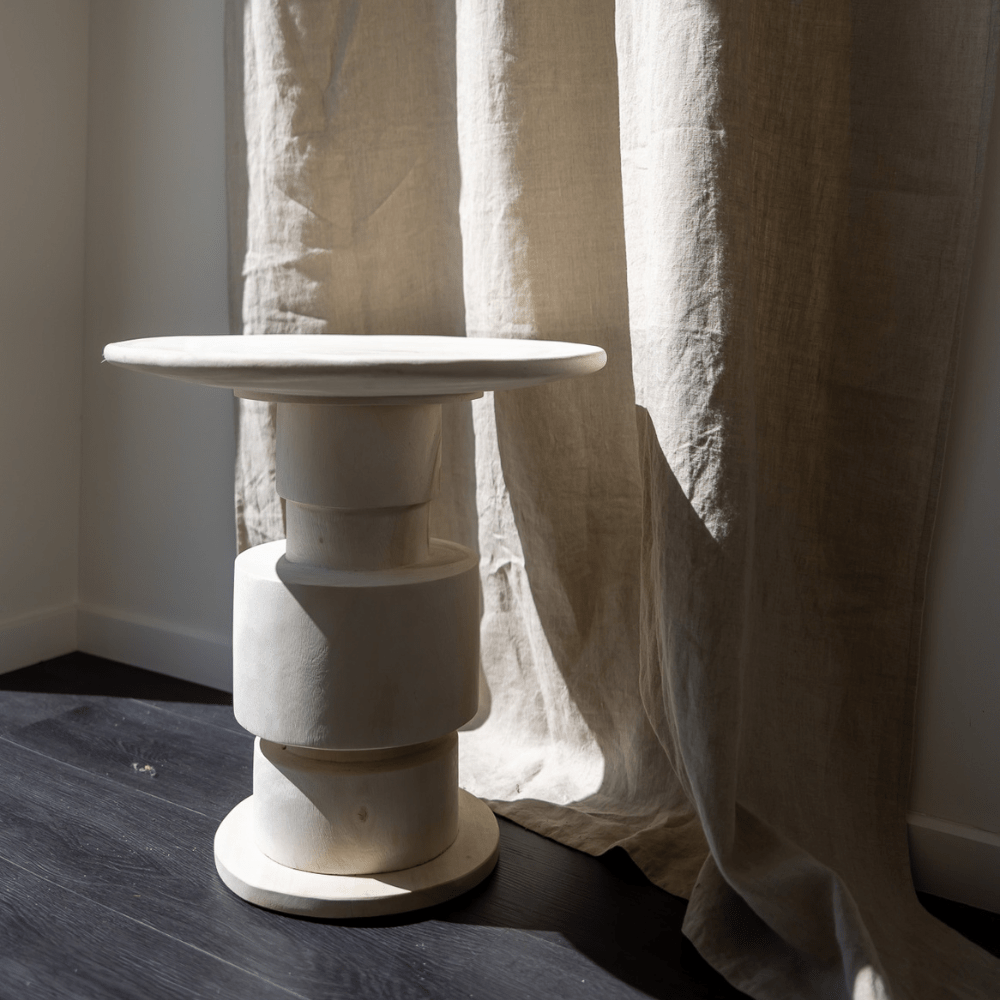 Tantra Stepped Bleach Side Table