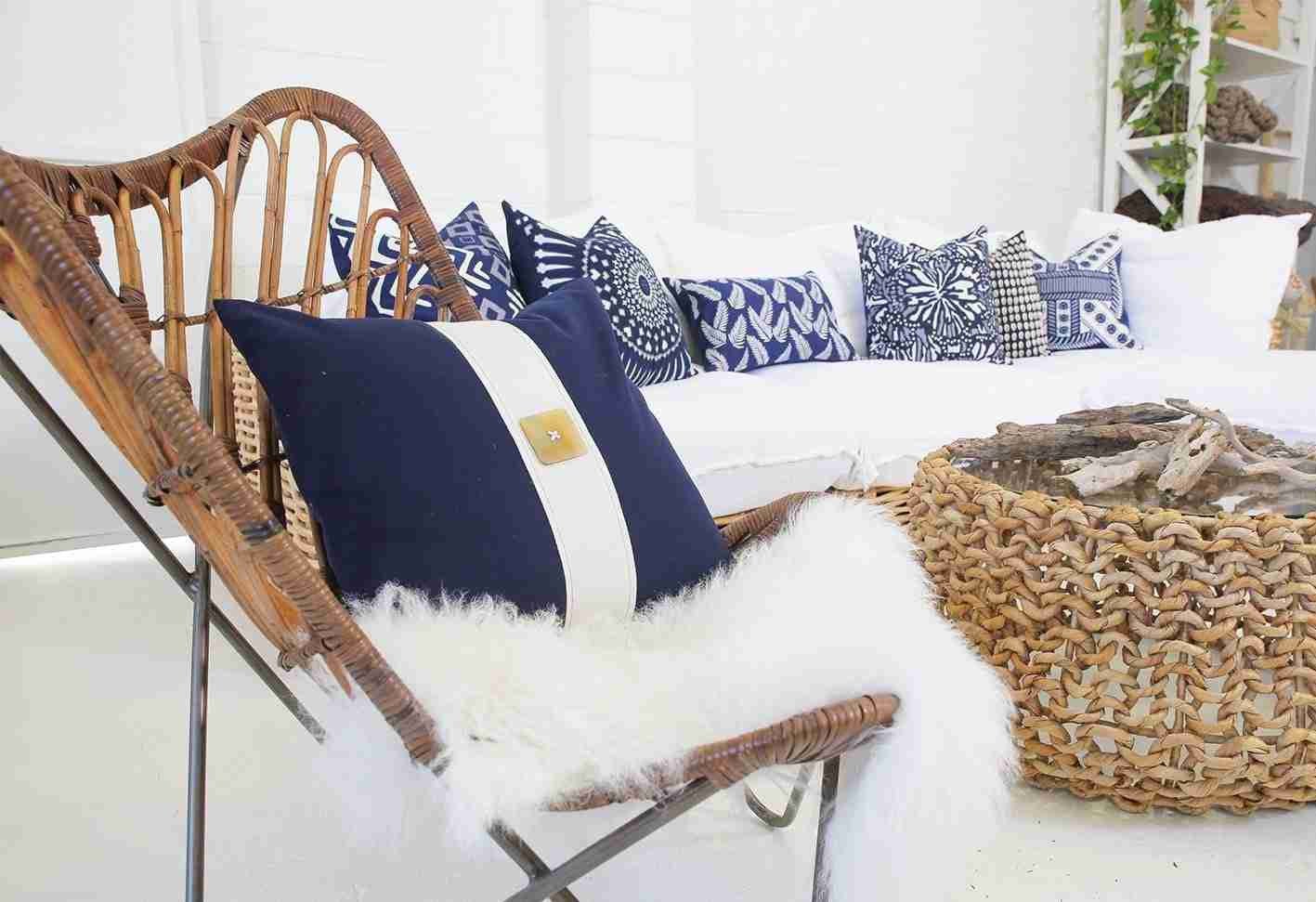 Bandhini - Design House Outdoor Butterfly Lounge Cushion 55 x 55 cm