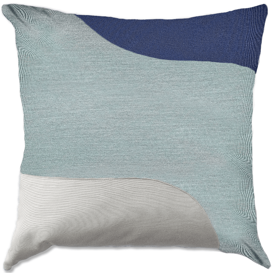 Bandhini - Design House Outdoor Cushion Navy and Cloud Outdoor Earth - Dune Lounge Cushion 55 x 55cm