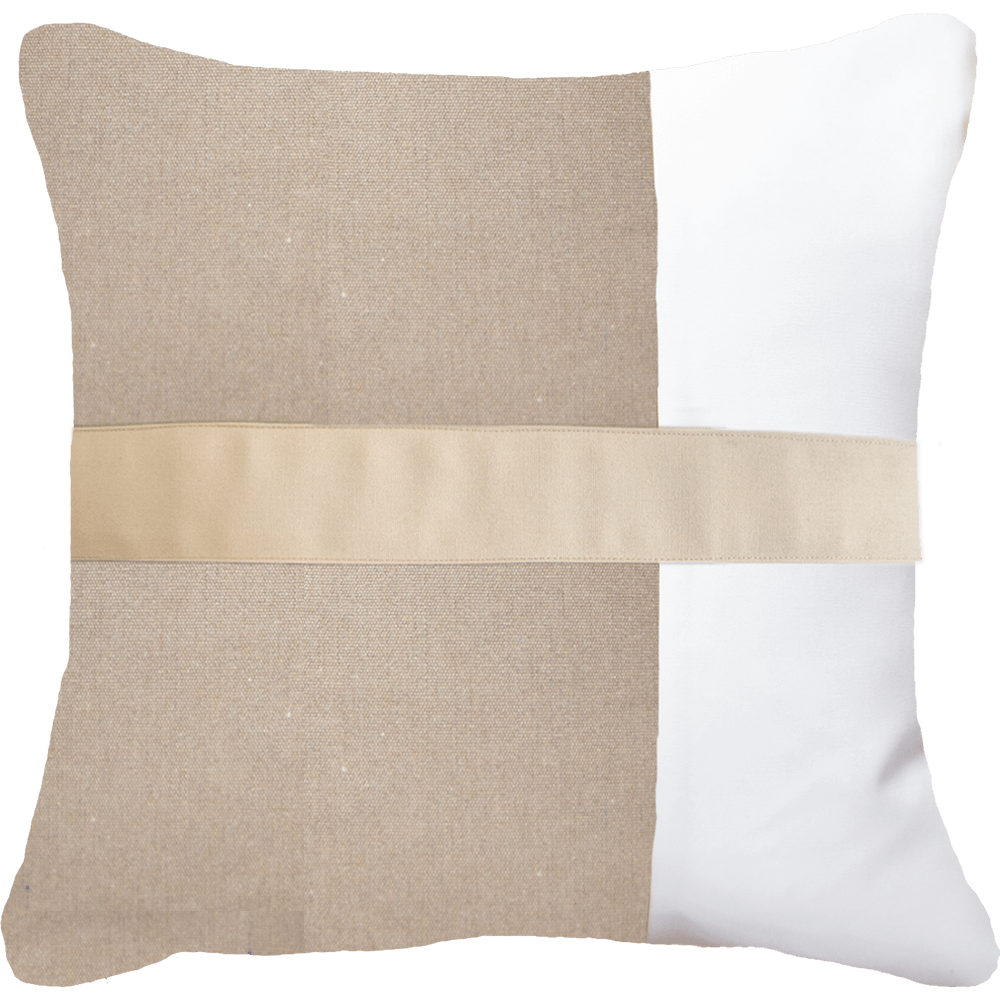 Bandhini - Design House Outdoor Cushion Outdoor Nautical Heather Stripe Lounge Cushion 55 x 55cm