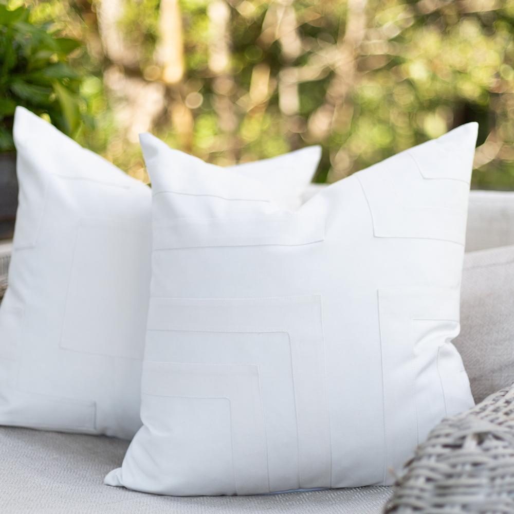 Bandhini - Design House Outdoor Outdoor Regent Cross Lounge Cushion 55 x 55cm