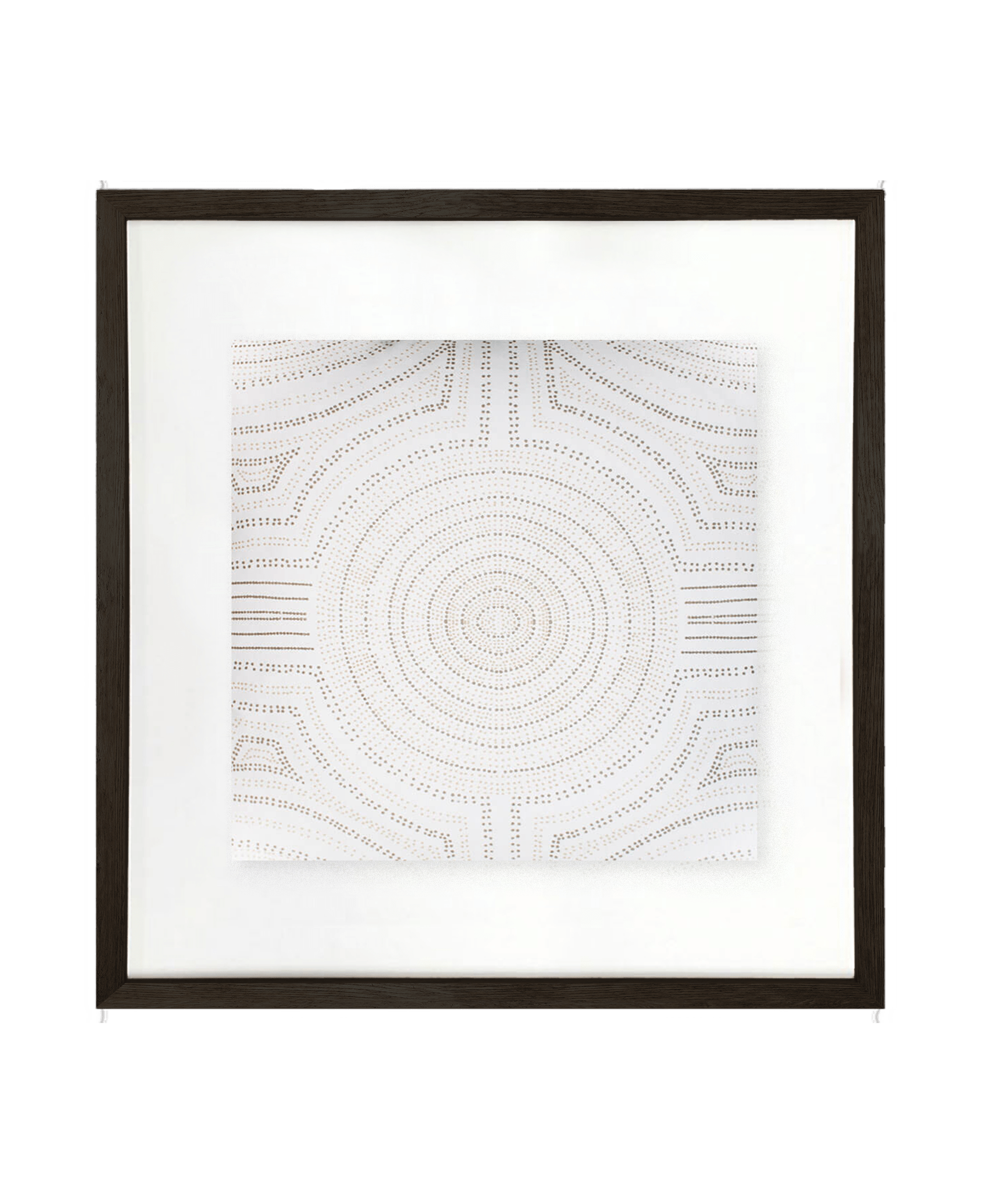 Bandhini Homewear Design Artwork Natural / 22 x 22 Dreamtime Aborginal Dot Artwork Natural 52x52cm