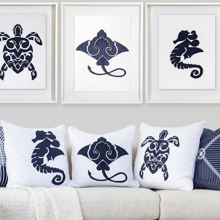 [Decorative Cushions, Wall Decor, artwork and Outdoor Cushions] - Bandhini - Design House